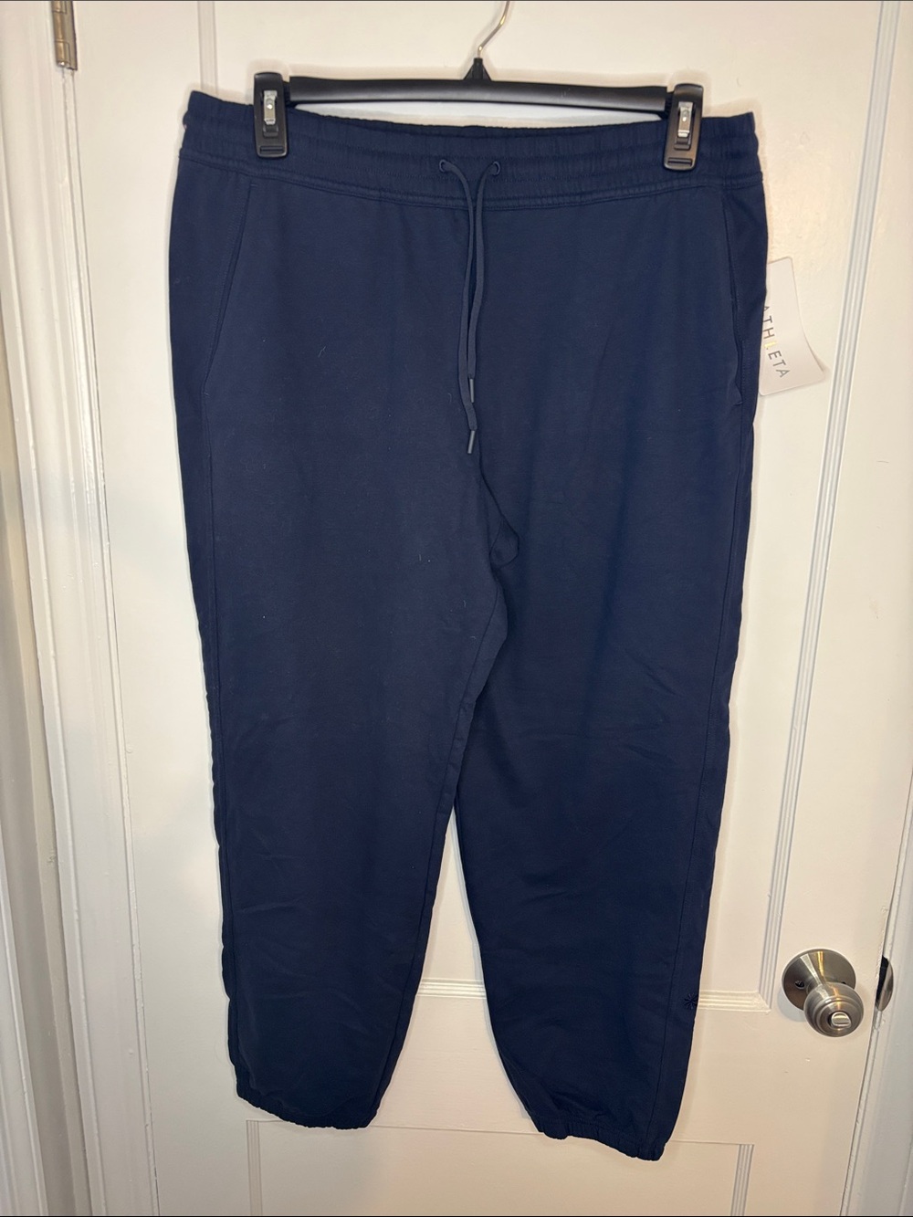 Athleta Deep Navy Drawstring Jogger Pants